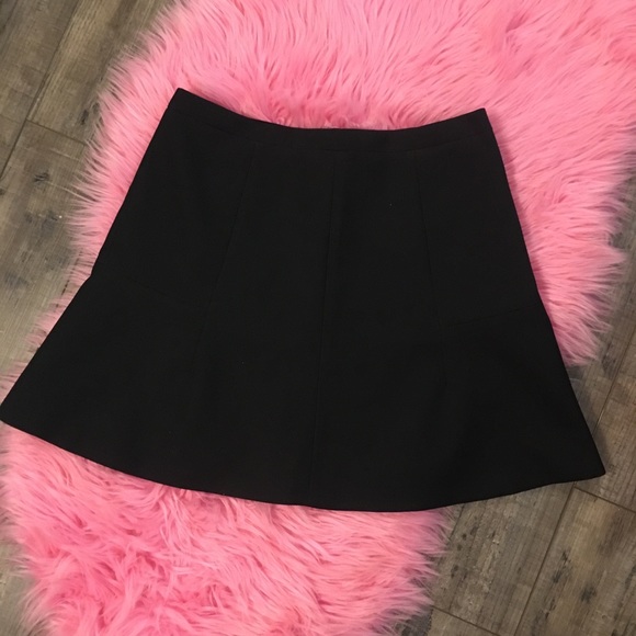 J. Crew Black Fluted Skirt - Picture 2 of 7